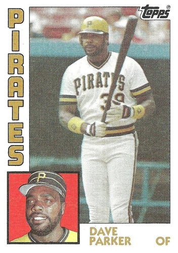 #775 Dave Parker - Pittsburgh Pirates - 1984 Topps Baseball
