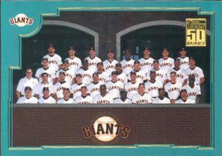#776 San Francisco Giants - San Francisco Giants - 2001 Topps Baseball