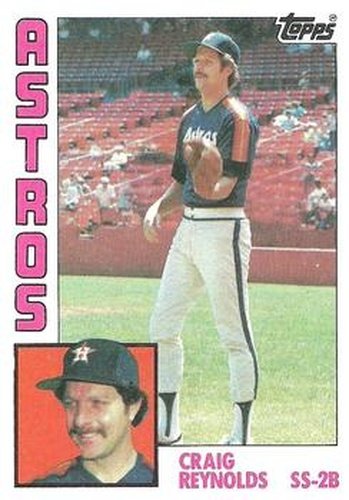#776 Craig Reynolds - Houston Astros - 1984 Topps Baseball