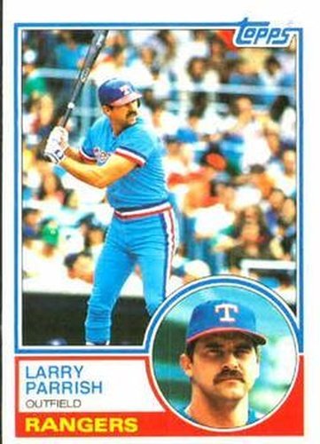 #776 Larry Parrish - Texas Rangers - 1983 Topps Baseball