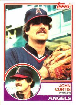 #777 John Curtis - California Angels - 1983 Topps Baseball