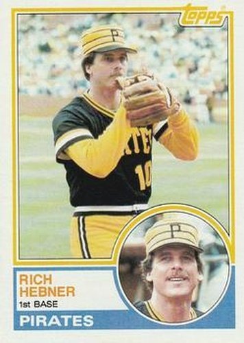 #778 Rich Hebner - Pittsburgh Pirates - 1983 Topps Baseball