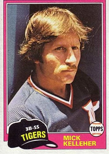 #779 Mick Kelleher - Detroit Tigers - 1981 Topps Baseball