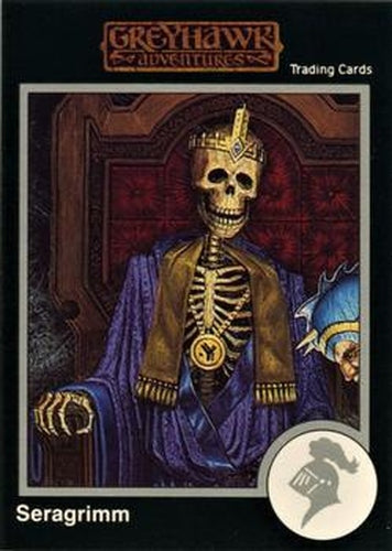 #77 Seragrimm - 1991 TSR Advanced Dungeons & Dragons - Silver