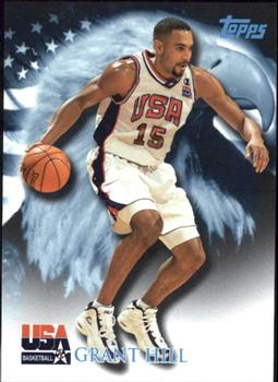 #77 Grant Hill - USA - 2000 Topps Team USA Basketball