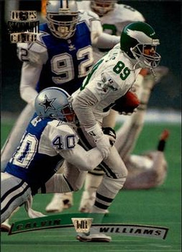 #77 Calvin Williams - Philadelphia Eagles - 1996 Stadium Club Football
