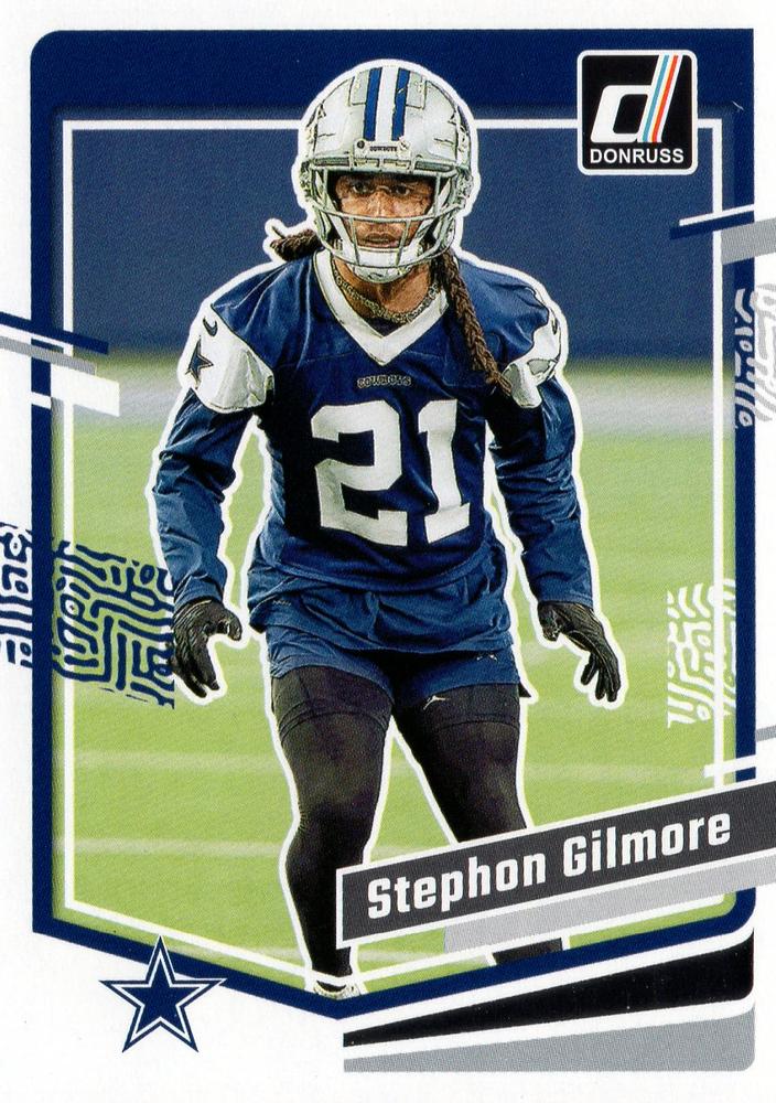 #77 Stephon Gilmore - Dallas Cowboys - 2023 Donruss Football