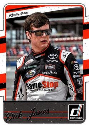 #77 Erik Jones - Joe Gibbs Racing - 2017 Donruss Racing