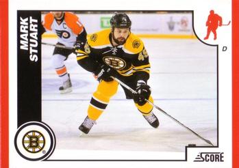 #77 Mark Stuart - Boston Bruins - 2010-11 Score Hockey