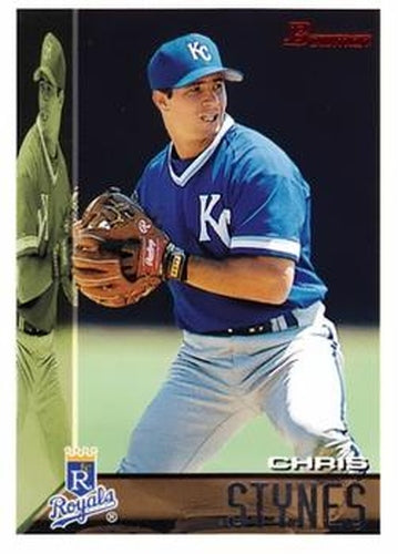 #77 Chris Stynes - Kansas City Royals - 1995 Bowman Baseball