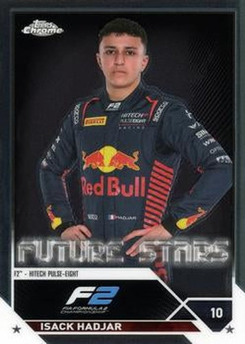 #77 Isack Hadjar - Hitech Grand Prix F2 - 2023 Topps Chrome Formula 1 Racing