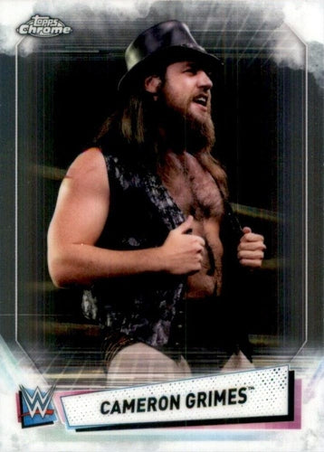 #77 Cameron Grimes - 2021 Topps WWE Chrome Wrestling