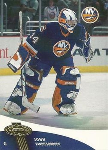 #77 John Vanbiesbrouck - New York Islanders - 2000-01 Upper Deck Heroes Hockey