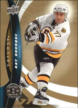 #77 Ray Bourque - Boston Bruins - 2009-10 Upper Deck Trilogy Hockey