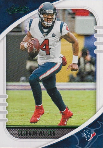 #77 Deshaun Watson - Houston Texans - 2020 Panini Absolute - Green Football