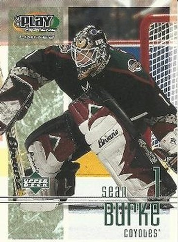 #77 Sean Burke - Phoenix Coyotes - 2001-02 Upper Deck Playmakers Hockey