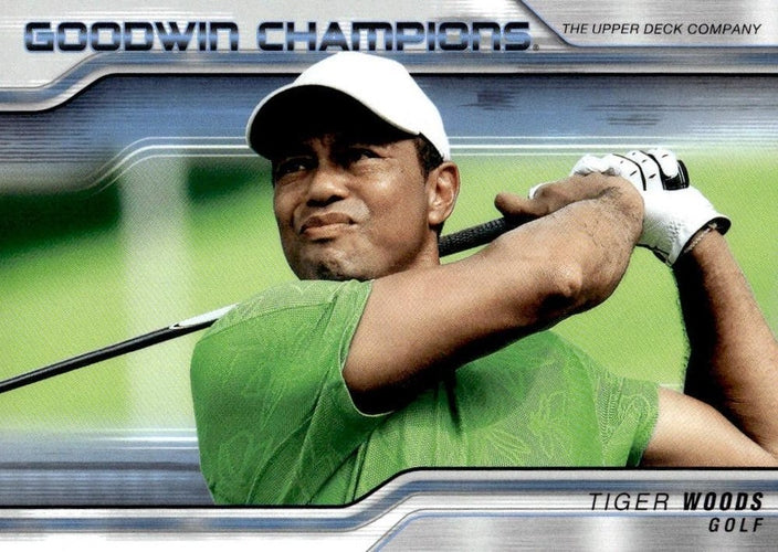 #77 Tiger Woods - 2023 Upper Deck Goodwin Champions