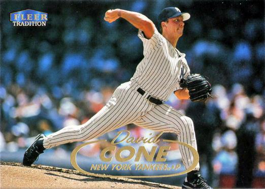 #77 David Cone - New York Yankees - 1998 Fleer Tradition Baseball