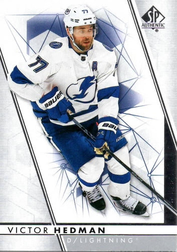 #77 Victor Hedman - Tampa Bay Lightning - 2022-23 SP Authentic Hockey