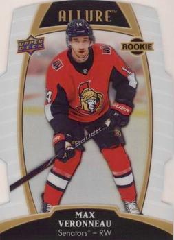 #77 Max Veronneau - Ottawa Senators - 2019-20 Upper Deck Allure - White Rainbow Hockey