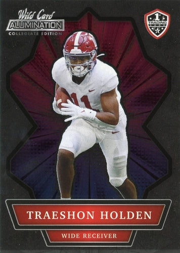 #ANBC-77 Traeshon Holden - Alabama Crimson Tide - 2021 Wild Card Alumination NIL Football