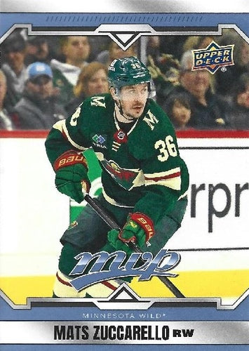 #77 Mats Zuccarello - Minnesota Wild - 2024-25 Upper Deck MVP Hockey