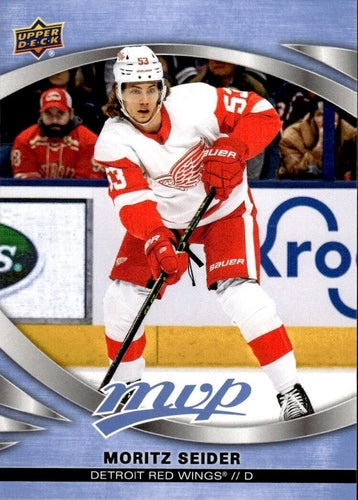 #77 Moritz Seider - Detroit Red Wings - 2023-24 Upper Deck MVP - Ice Battles Hockey