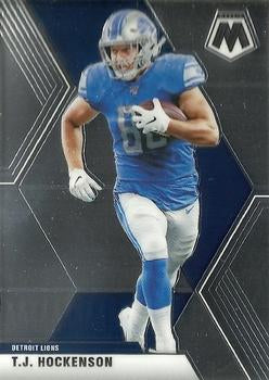 #77 T.J. Hockenson - Detroit Lions - 2020 Panini Mosaic Football