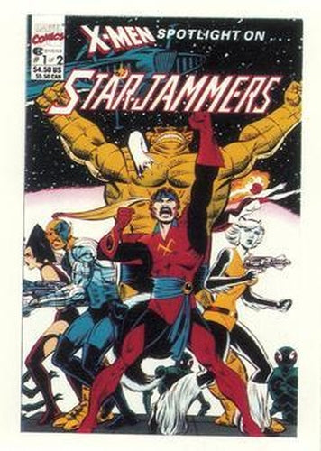 #77 X-Men Spotlight On ... Starjammers Limited Series - 1991 Comic Images Marvel Comics First Covers II