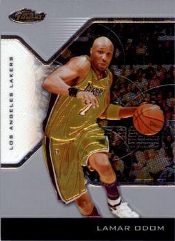 #77 Lamar Odom - Los Angeles Lakers - 2004-05 Finest Basketball