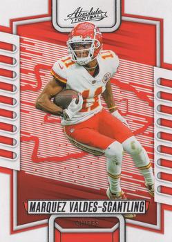 #77 Marquez Valdes-Scantling - Kansas City Chiefs - 2023 Panini Absolute Football