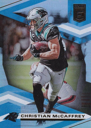 #77 Christian McCaffrey - Carolina Panthers - 2020 Donruss Elite Football