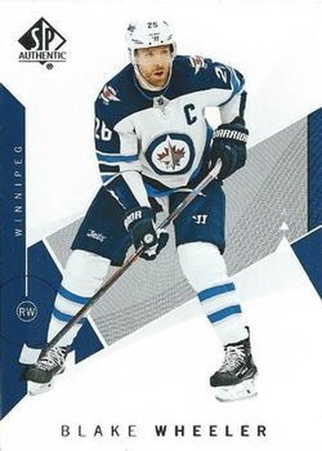 #77 Blake Wheeler - Winnipeg Jets - 2018-19 SP Authentic Hockey