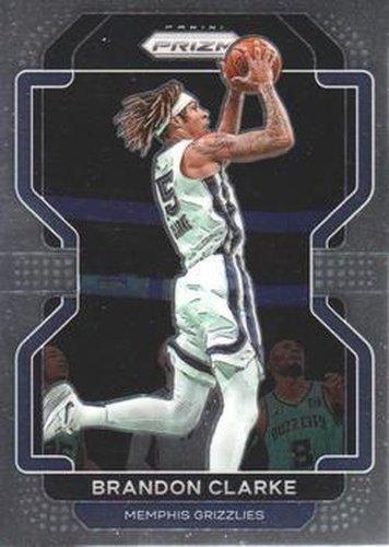 #77 Brandon Clarke - Memphis Grizzlies - 2021-22 Panini Prizm Basketball