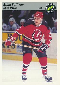 #77 Brian Sullivan - Utica Devils - 1993 Classic Pro Prospects Hockey