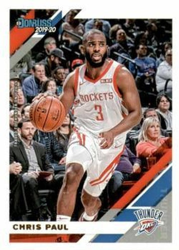 #77 Chris Paul - Oklahoma City Thunder - 2019-20 Donruss Basketball