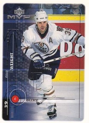 #77 Doug Weight - Edmonton Oilers - 1998-99 Upper Deck MVP Hockey