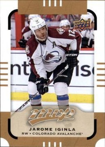 #77 Jarome Iginla - Colorado Avalanche - 2015-16 Upper Deck MVP Hockey