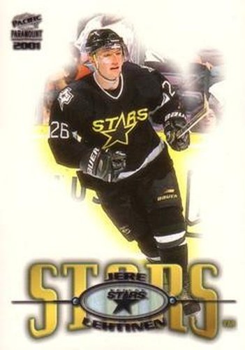 #77 Jere Lehtinen - Dallas Stars - 2000-01 Pacific Paramount Hockey