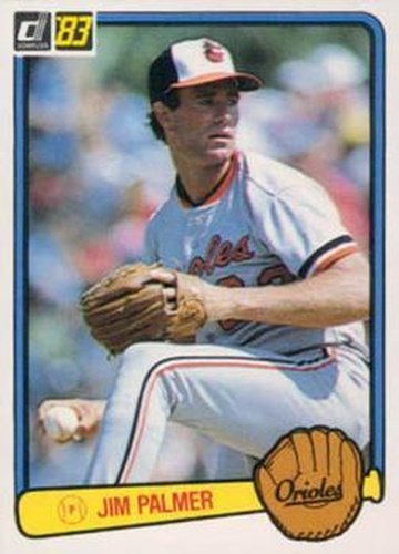 #77 Jim Palmer - Baltimore Orioles - 1983 Donruss Baseball