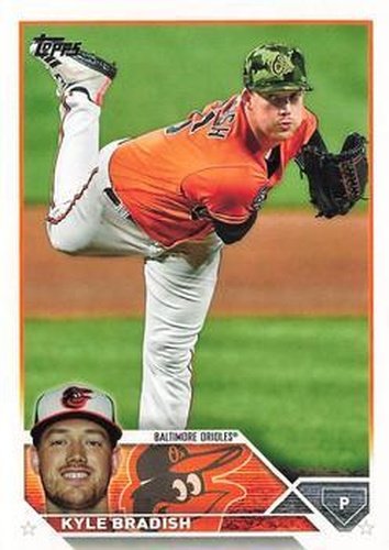 #77 Kyle Bradish - Baltimore Orioles - 2023 Topps Baseball