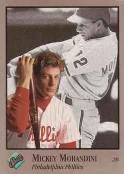#77 Mickey Morandini - Philadelphia Phillies - 1992 Studio Baseball