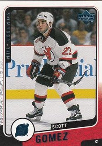 #77 Scott Gomez - New Jersey Devils - 2000-01 Upper Deck Legends Hockey