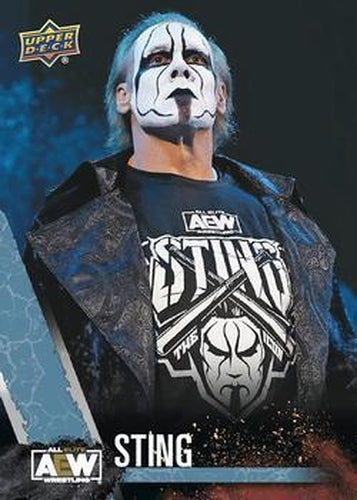 #77 Sting - 2021 Upper Deck AEW Wrestling