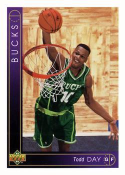 #77 Todd Day - Milwaukee Bucks - 1993-94 Upper Deck Basketball