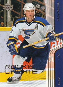 #77 Keith Tkachuk - St. Louis Blues - 2003-04 Upper Deck Rookie Update Hockey
