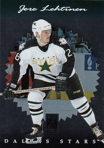 #77 Jere Lehtinen - Dallas Stars - 1996-97 Donruss Elite Hockey