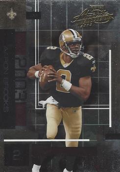 #77 Aaron Brooks - New Orleans Saints - 2003 Playoff Absolute Memorabilia Football