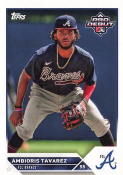#PD-77 Ambioris Tavarez - FCL Braves - 2023 Topps Pro Debut Baseball