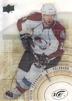 #77 Peter Forsberg - Colorado Avalanche - 2014-15 Upper Deck Ice Hockey